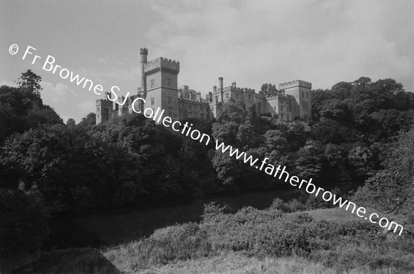 LISMORE CASTLE FROM RIVER BRIDGE